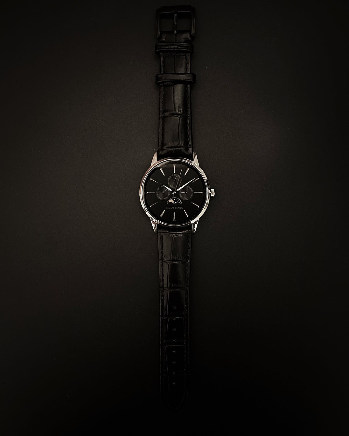 Men's Moon Phase Multifunctional Watch
