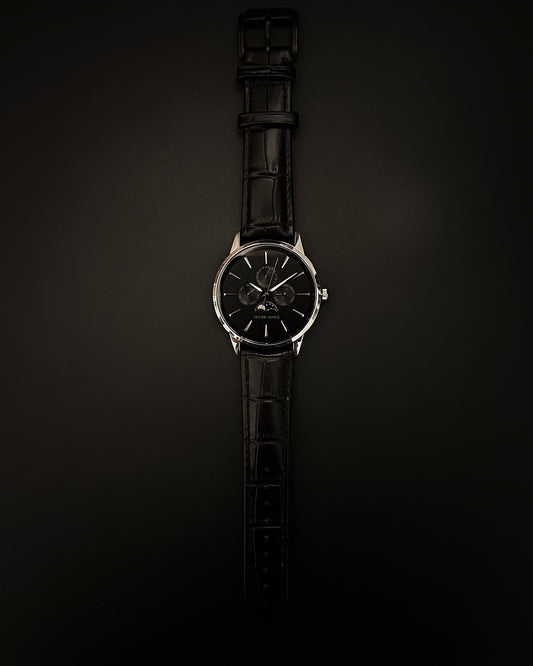 Men's Moon Phase Multifunctional Watch